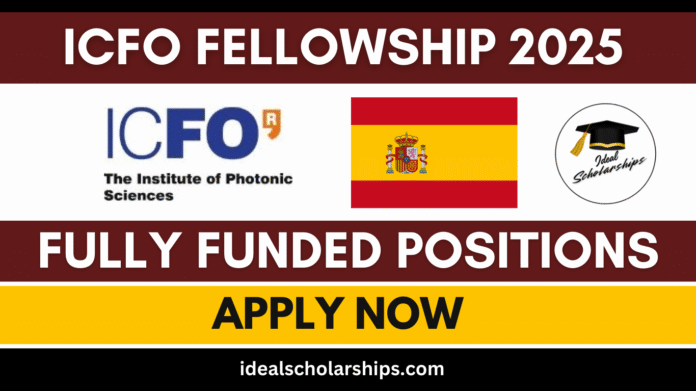ICFO Fellowship 2025 in Spain