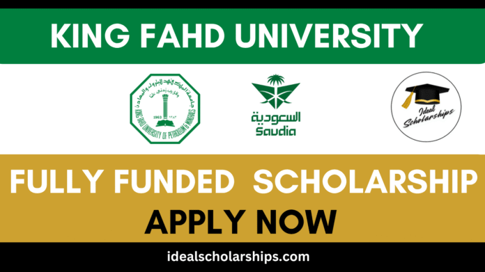 King Fahd University main building with international students on campus in Saudi Arabia