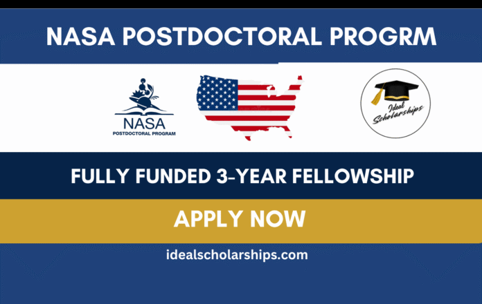 NASA scientist working in a high-tech research lab as part of the Postdoctoral Program 2026 in the USA