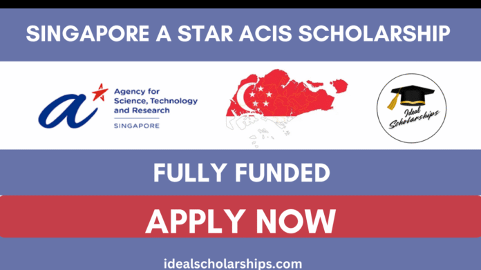 International students researching technology in Singapore under A STAR ACIS Scholarship 2026