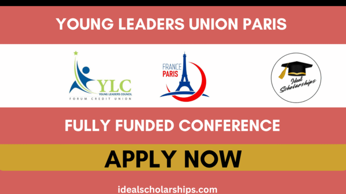 International youth leaders networking at the Young Leaders Union Paris 2025 conference in France.
