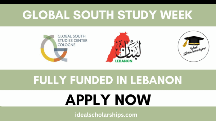 Young leaders discussing sustainable development at the Global South Study Week in Beirut