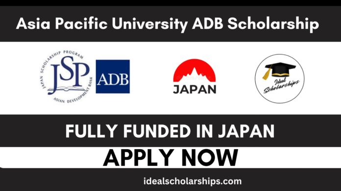 Asia Pacific University ADB Scholarship 2026 in Japan – Fully Funded