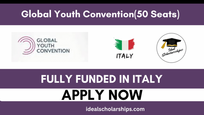 Young leaders attending the Global Youth Convention 2025 in Milan, Italy, engaging in workshops and networking for global change