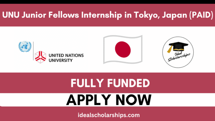 UNU Junior Fellows Internship 2026 at United Nations University Headquarters in Tokyo