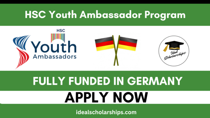 Young leaders participating in the HSC Youth Ambassador Program 2026 in Hamburg, Germany