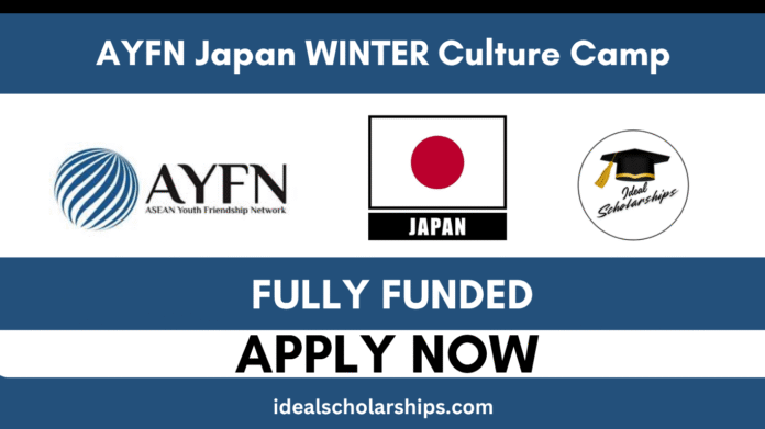 Young international participants exploring Japanese culture during AYFN Winter Camp in Osaka 2026