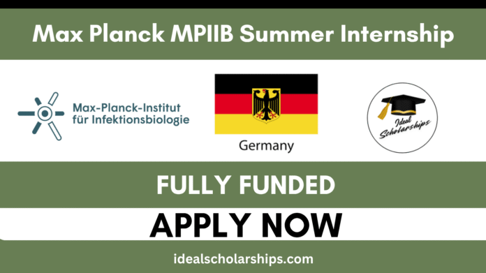Max Planck MPIIB Summer Internship 2026 in Germany