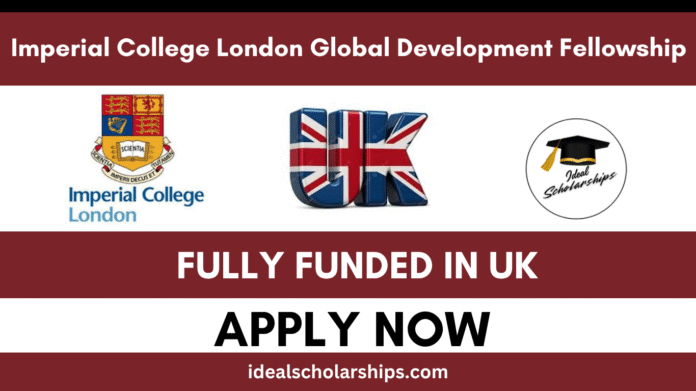 Imperial College London building representing the Global Development Fellowship 2026