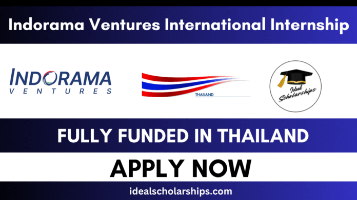 Indorama Ventures International Internship 2026 in Thailand