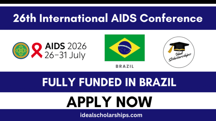 Participants attending the 26th International AIDS Conference 2026 in Rio de Janeiro, Brazil.
