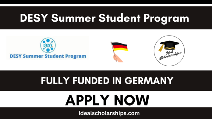 Students conducting research at DESY Laboratory during the Summer Student Program in Germany.