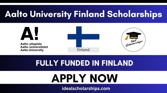 International students at Aalto University campus in Espoo, Finland