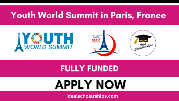 Youth World Summit 2026 in Paris bringing together young leaders from around the world