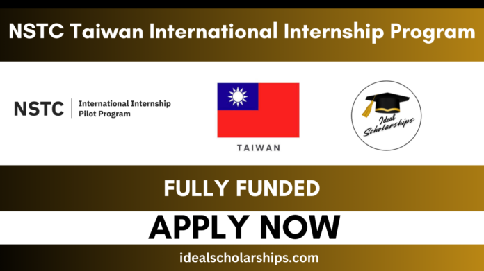 NSTC Taiwan International Internship Program 2026 paid internship for international students in Taiwan